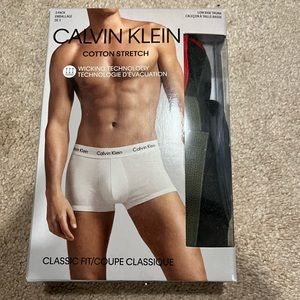 Calvin Klein cotton stretch classic fit trunks